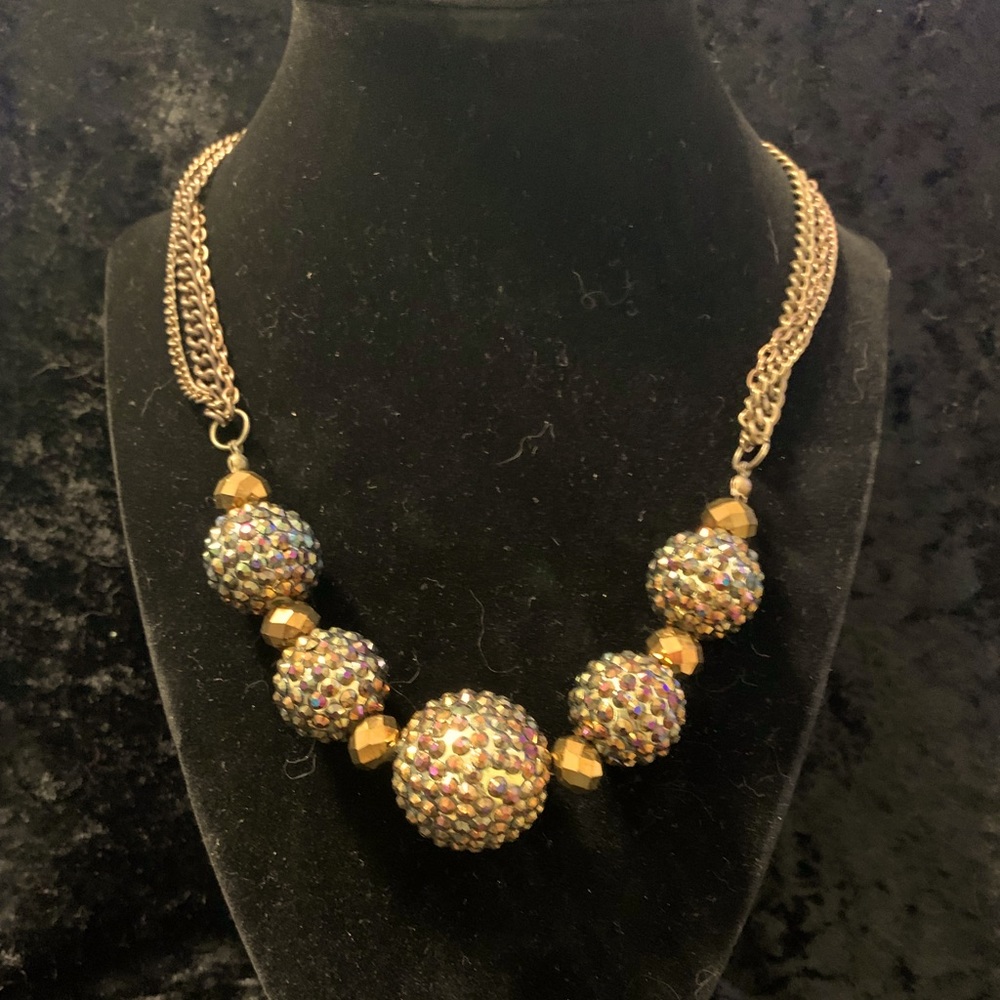 A Gorgeous Bronze Statement Necklace